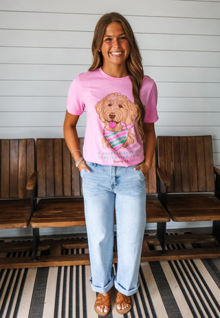 A Sweet Friendship Refreshes The Soul Graphic Tee • Pink