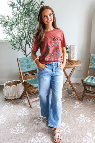 Let’s Root For Each Other Graphic Tee • Heather Brick
