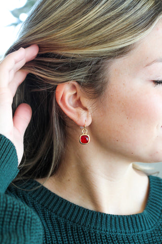 Wishes & Wonder Earrings • Red