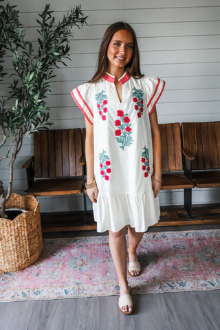 Life In Full Bloom • Cream Floral - FINAL SALE
