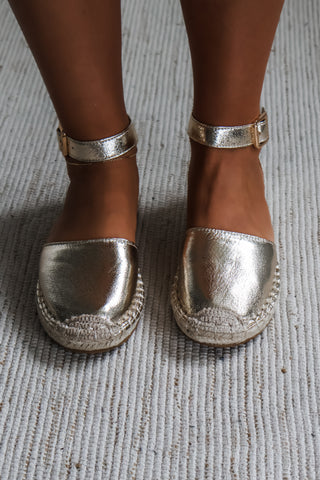 Gold+ Glam espadrille sandal - FINAL SALE