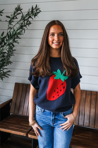 Start of the season • navy top