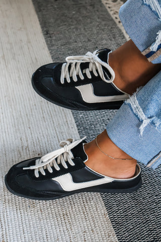 Mackay Mule Sneaker • Black