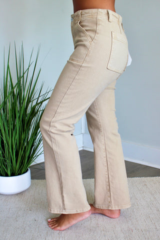 Frankie Patch Pocket Straight • Tan