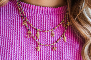 Sparkles & Sunshine Layered Necklace • Multi