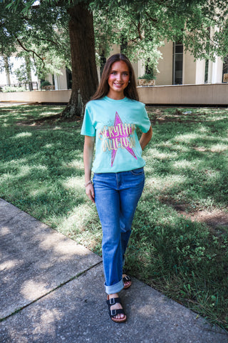 Everything Hallelujah Graphic Tee • Mint
