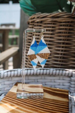 Dance The Night Away Earrings • Blue Mix