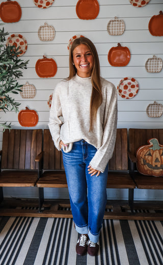 Honeycrisp Hayrides Sweater • Oatmeal