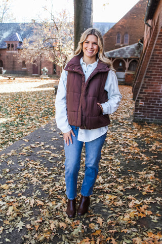 Stella Denim Shirt • Ice Blue