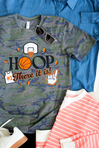 Hoop There It Is Graphic Tee • Camo