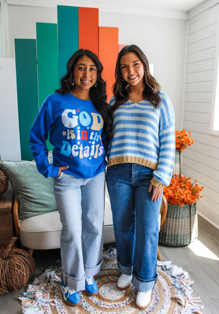 Fun Favorite Striped Sweater • Blue
