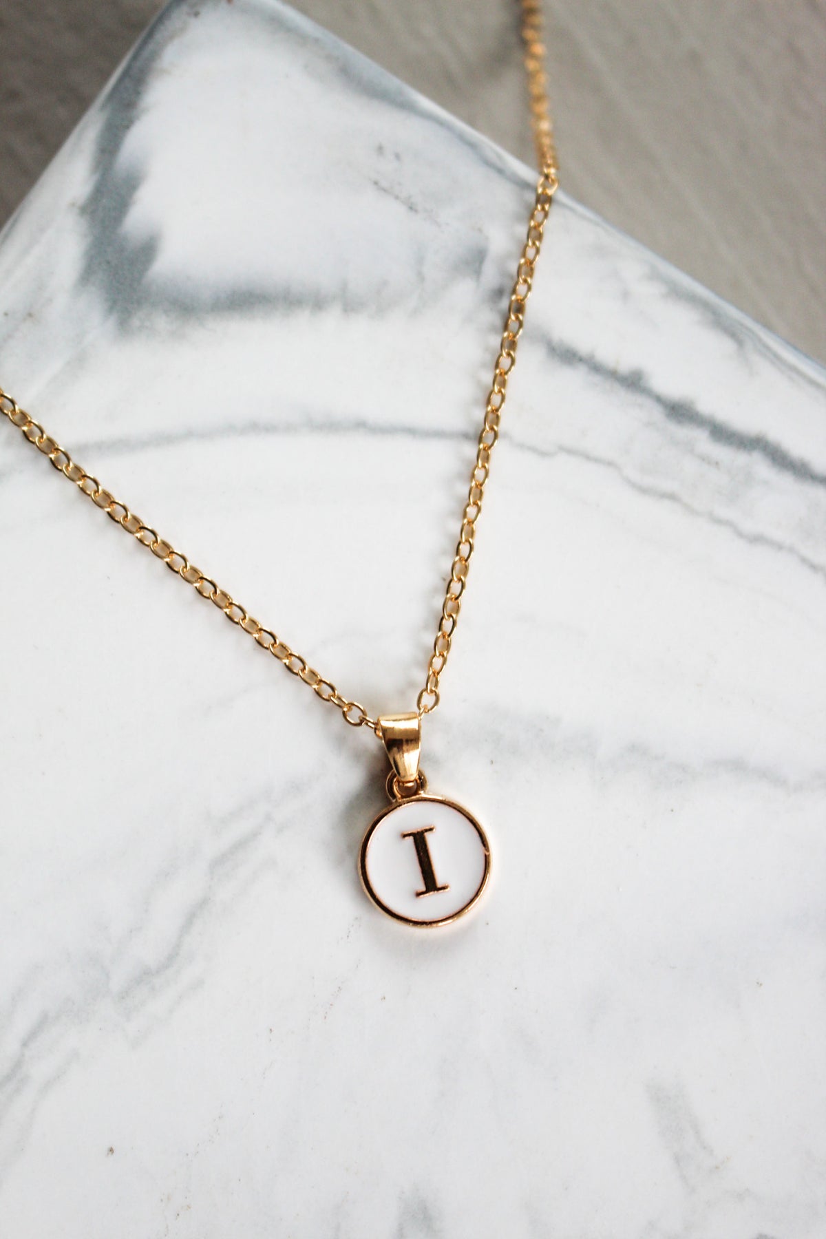 Forever Yours Initial Necklace • I