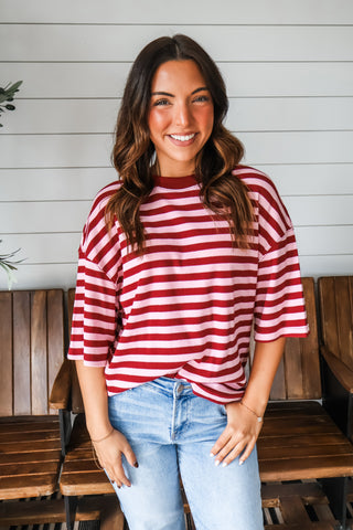 Good Vibes Stripes • Berry Mix