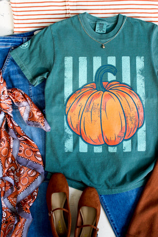 Welcome To The Pumpkin Patch Graphic Tee • Emerald