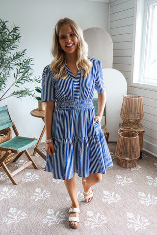 Set New Standards • Blue Stripe