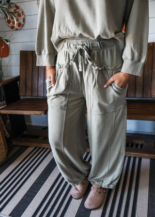Sunday Studio Pant Set • Olive