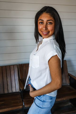 Blissful Days Woven • White