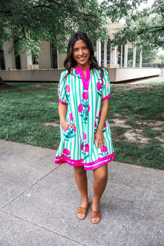 Pretty With Purpose • Green Stripe