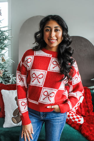 Wrapped With A Bow • Red - FINAL SALE