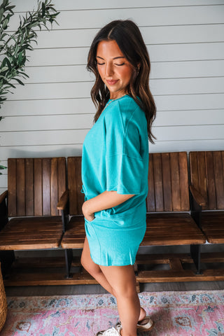 The Sundrenched Short Set • Green