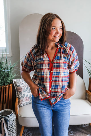 Plaid About It • Red Mix