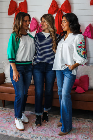 Easy Going Stripes • Navy