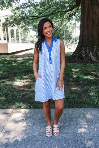 Patriotic Party • Blue Stripes