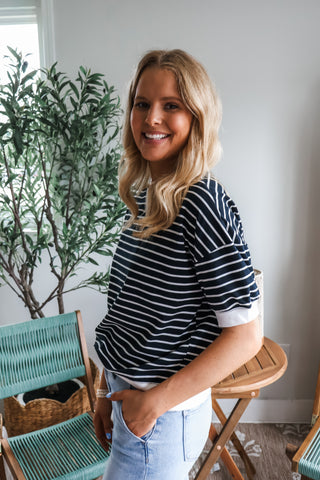 Easy & Essential Stripes • Black