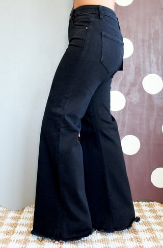 Vivian Wide Leg | Tummy Control • Black