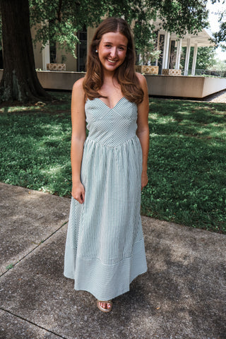 Endless Horizons Midi • Green Stripe
