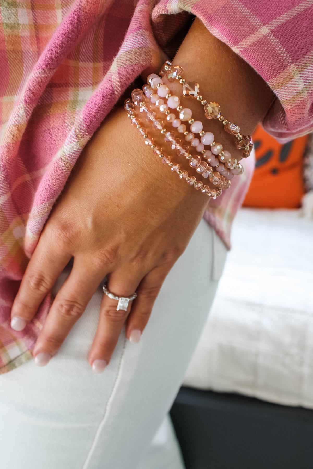 Harvest Sparkle Bracelet • Pink