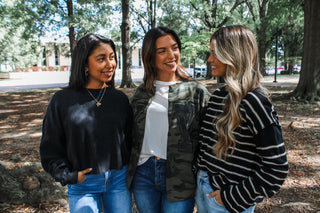 Cute & Comfy Waffle Knit • Black