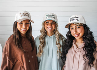 Expensive & Difficult Trucker Hat • Mocha