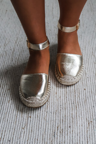 Gold+ Glam espadrille sandal - FINAL SALE