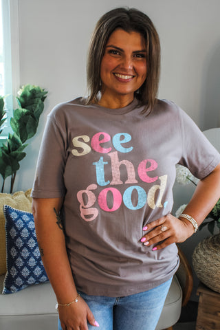 See The Good Graphic Tee • Graphite