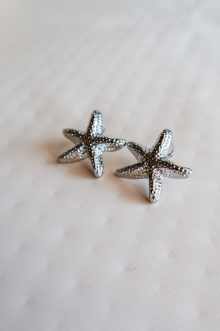 Starfish Coast Earrings • Silver
