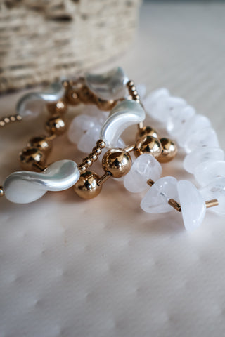 Paradise Found Bracelet • White