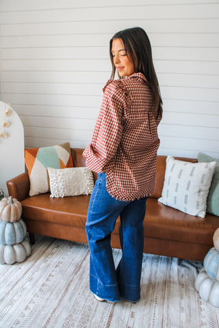Autumn In The Country • Red Gingham - FINAL SALE