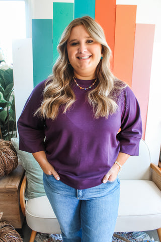 Easy Element • Eggplant - PLUS - FINAL SALE