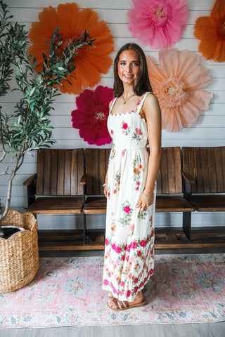 Pretty Petals Midi • Cream Floral