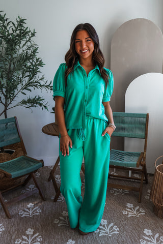 Meet Your Match Top • Green