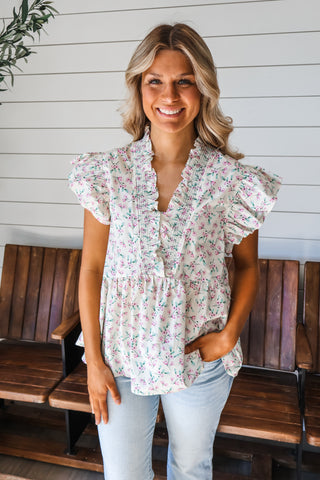 A Dreamy Day • Ivory Floral