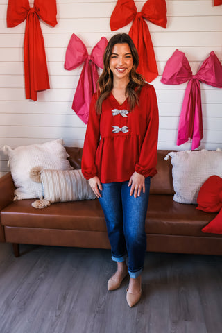 A Sophisticated Sparkle • Red