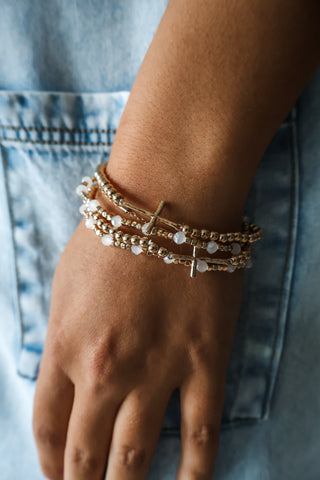 Grace Under Pressure Bracelet • White