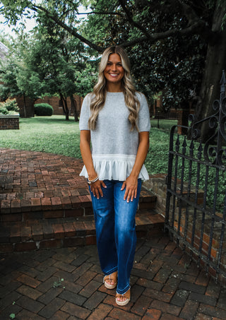 She’s got plans • heather grey - FINAL SALE