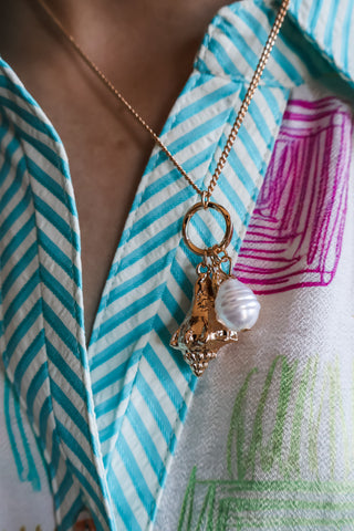 Seaside Elegance Necklace • Gold