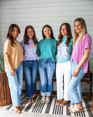 Color Crush Stripes • Yellow