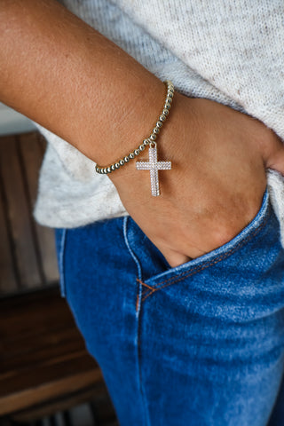 Shining Faith Bracelet • Gold