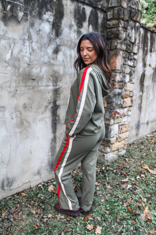 Jingle Around The Block Pants • Olive