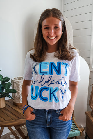 Kentucky Wildcats Graphic Tee • Ash Grey